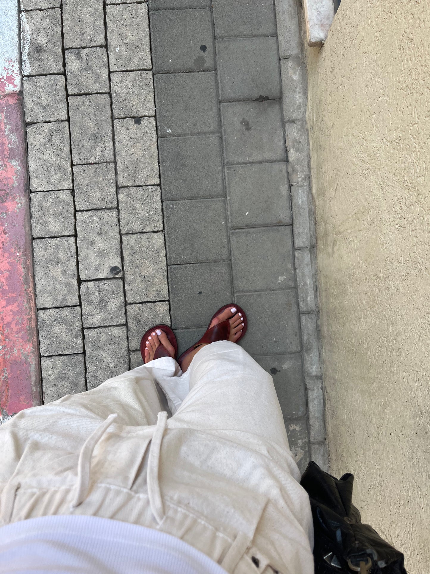 The flops Burgundy